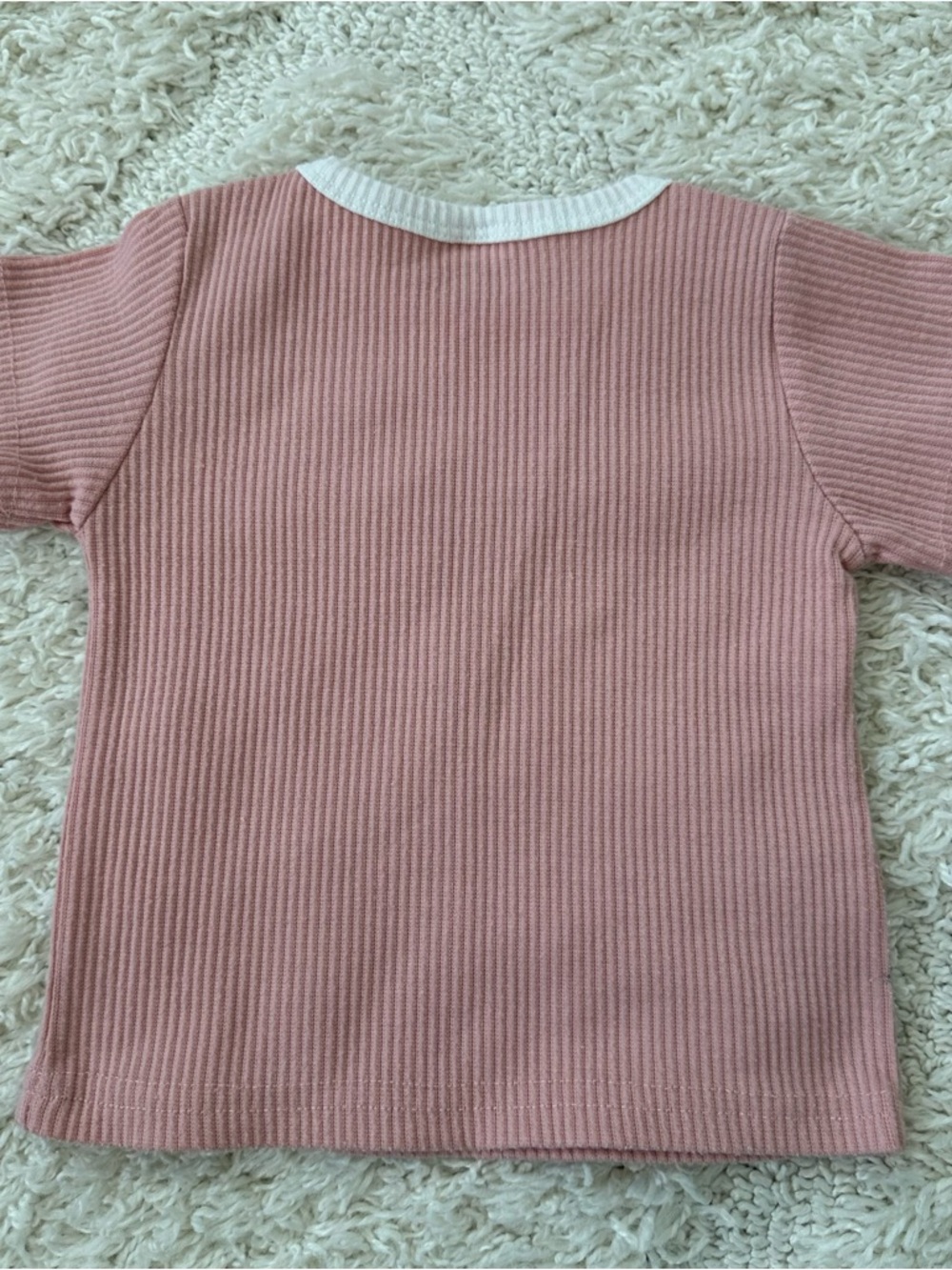 Pink Ribbed Baby Set - Picture 6 of 6